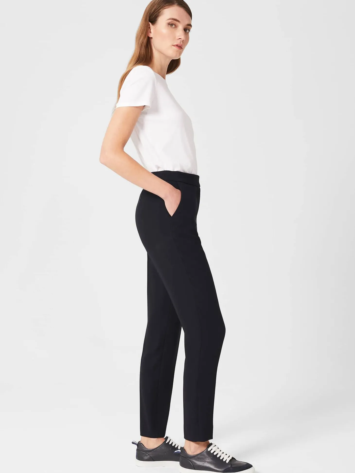 Womem Hobbs Trousers|Abigail Tapered Trousers