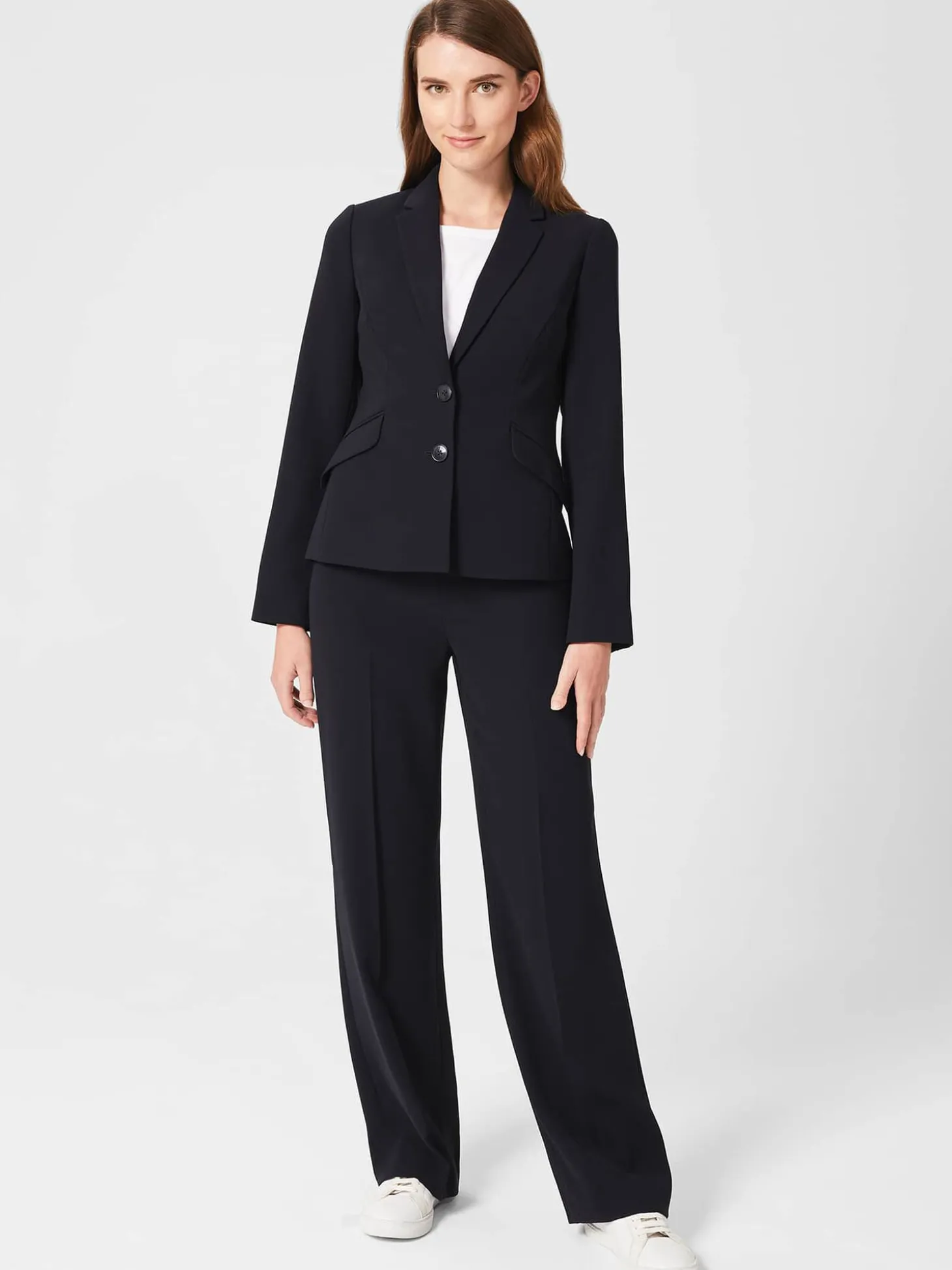 Womem Hobbs Workwear|Abigail Wide Trousers