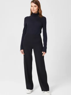 Womem Hobbs Trousers|Abigail Wide Trousers