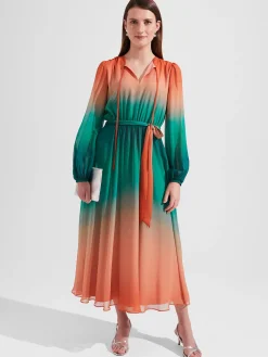 Womem Hobbs Dresses|Adalyn Silk Dress