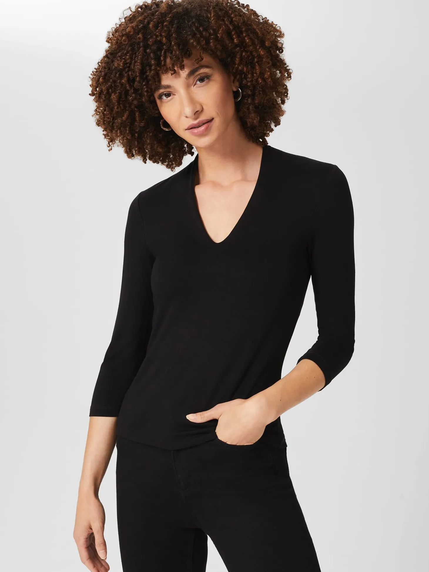 Womem Hobbs Workwear|Aimee Double Fronted Top