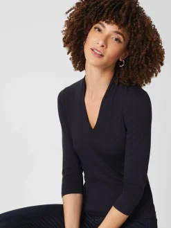 Womem Hobbs Tops|Aimee Double Fronted Top