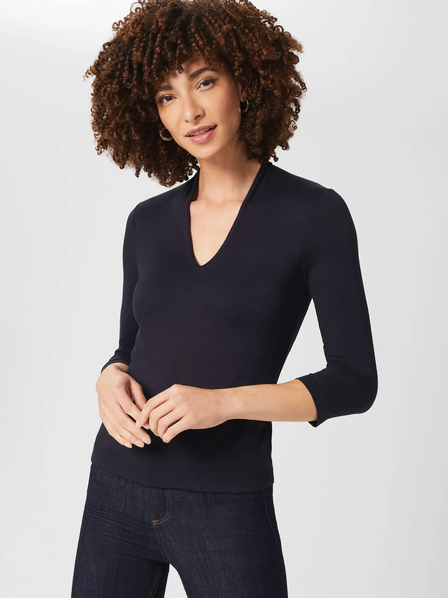 Womem Hobbs Tops|Aimee Double Fronted Top