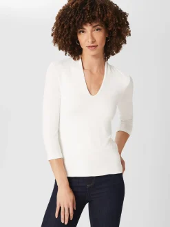 Womem Hobbs Tops|Aimee Double Fronted Top