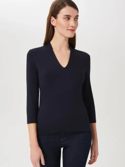 Womem Hobbs Tops|Aimee Double Fronted Top