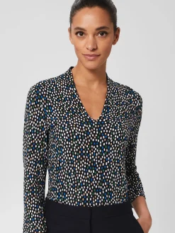 Womem Hobbs Tops|Aimee Printed Top