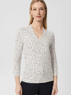 Womem Hobbs Tops|Aimee Printed Top