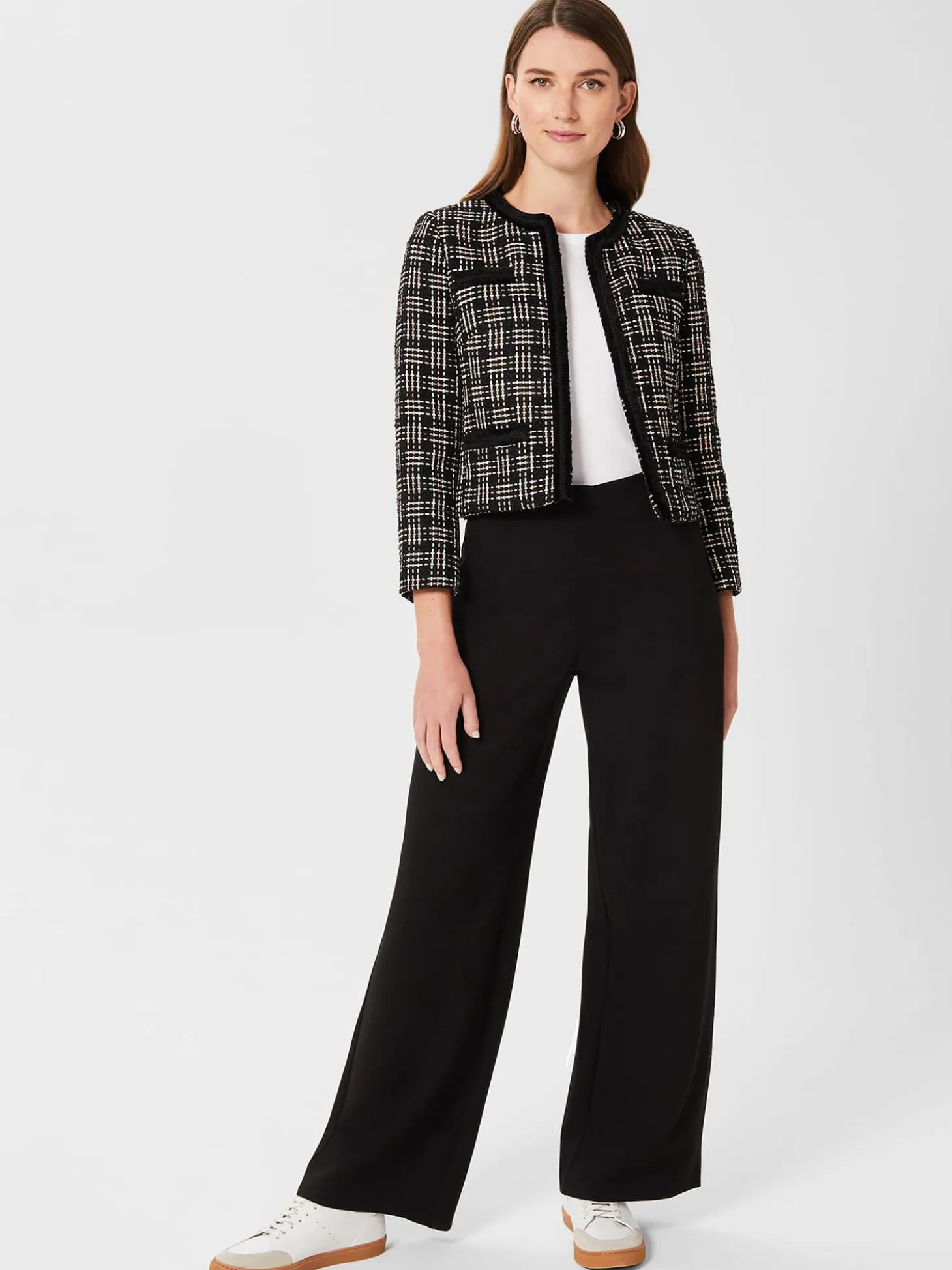Womem Hobbs Workwear|Alexis Tweed Jacket