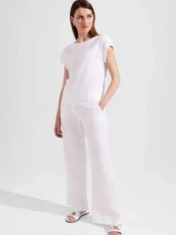 Womem Hobbs Tops|Alycia Cotton T-Shirt