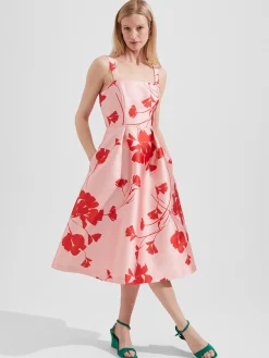 Womem Hobbs Dresses|Amoura Fit And Flare Dress
