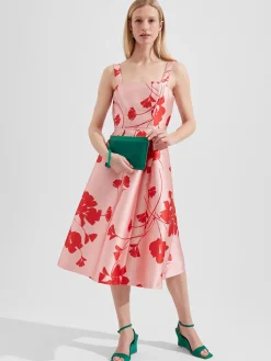 Womem Hobbs Dresses|Amoura Fit And Flare Dress