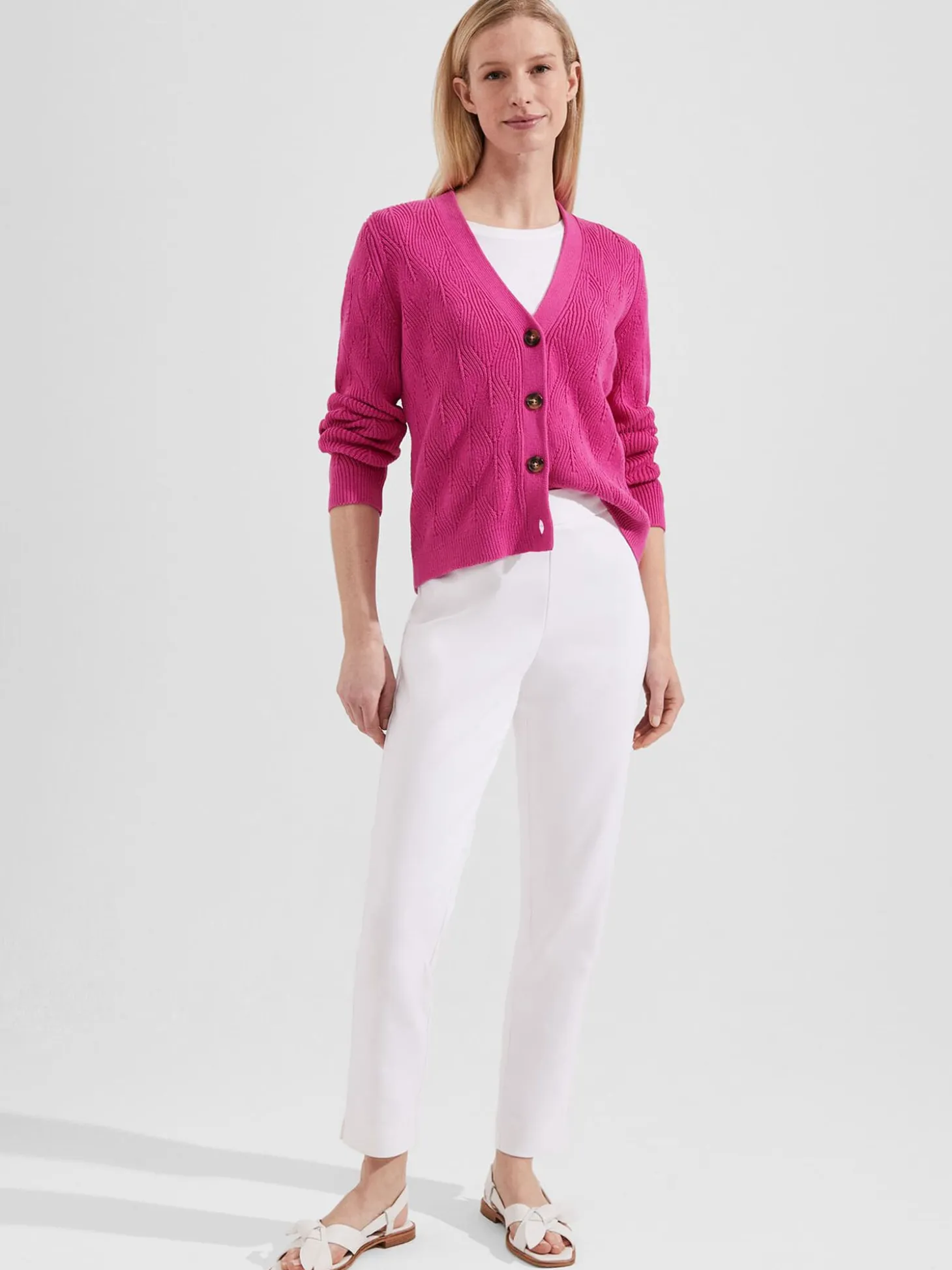 Womem Hobbs Jumpers & Cardigans|Amy Cotton Cardigan