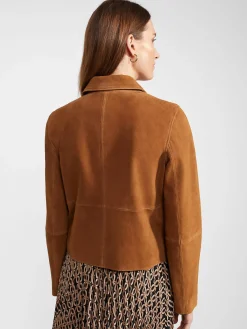 Womem Hobbs Coats & Jackets|Ashlee Suede Jacket