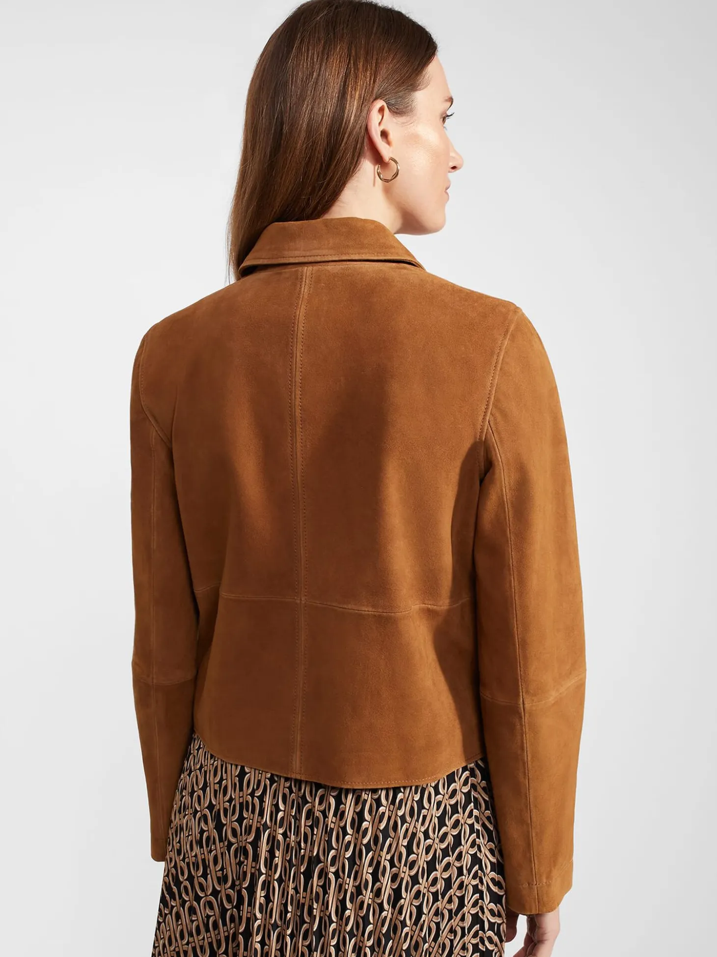 Womem Hobbs Coats & Jackets|Ashlee Suede Jacket