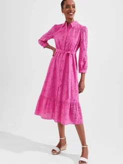 Womem Hobbs Dresses|Briella Broderie Dress