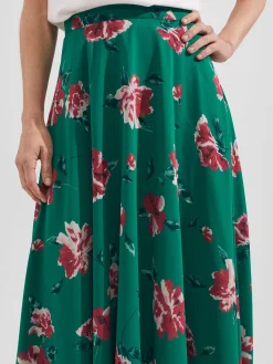Womem Hobbs Skirts|Carly Floral A Line Skirt