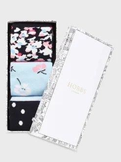 Womem Hobbs Socks & Tights|Floral Sock Set