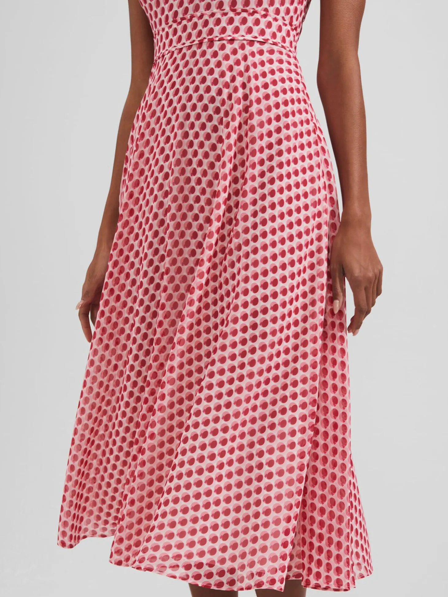 Womem Hobbs Dresses|Lucy Printed Fit And Flare Dress