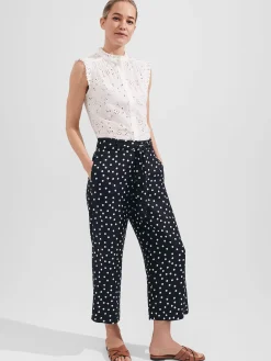Womem Hobbs Trousers|Petite Astrid Crop