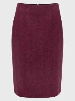 Womem Hobbs Workwear|Petite Daphne Wool Skirt