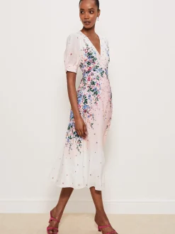 Womem Hobbs Dresses|Ridley Silk Dress