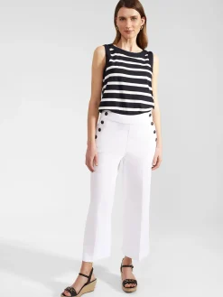 Womem Hobbs Trousers|Simone Crop Trousers