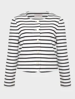 Womem Hobbs Coats & Jackets|Uma Stripe Jacket